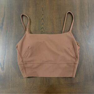 lululemon athletica cropped strappy bralette/tank